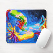 Pferd einer anderen Farbe Mousepad (Mit Mouse)