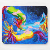 Pferd einer anderen Farbe Mousepad (Vorne)