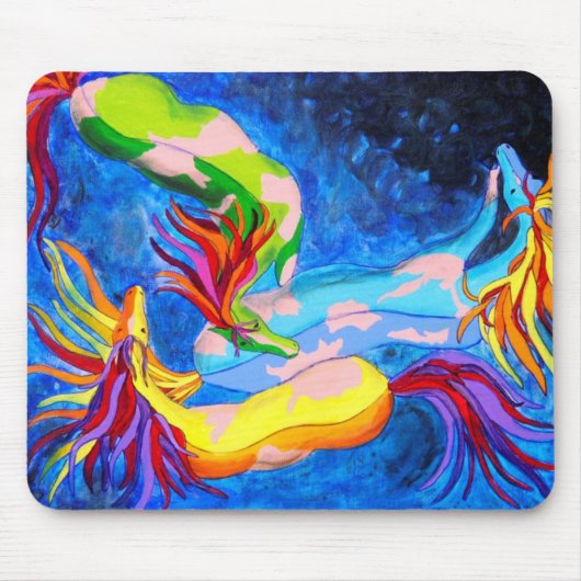 Pferd einer anderen Farbe Mousepad (Vorne)