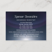 Pferd elegantes berufliches 3,5" x 2,5" visitenkarte (Rückseite)