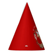 Pferd erster Weihnachtspferde Liebhaber Partyhütchen (Links)