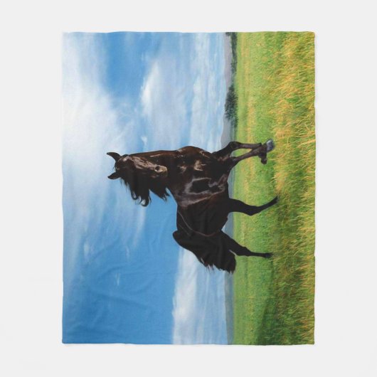 Pferd Fleecedecke (Vorderseite)