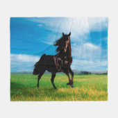 Pferd Fleecedecke (Vorderseite (Horizontal))