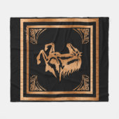 Pferd Fleecedecke (Vorderseite (Horizontal))