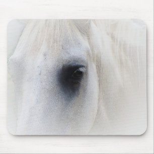 Pferd & Floral Mousepad