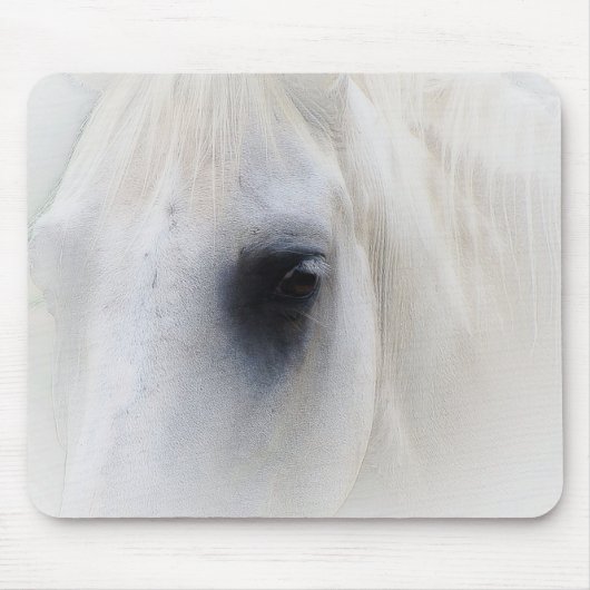 Pferd & Floral Mousepad (Vorne)