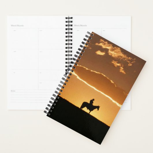 Pferd Foto Equine Atemberaubender Cowboy Sunset Planer (Anzeige)