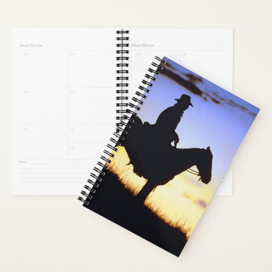 Pferd Foto Equine Western Cowboy Sunset Silhouett Planer (Anzeige)