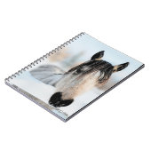 Pferd-Foto Notizblock (Linke Seite)