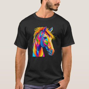 Pferd für Frauen Jungen Kind nur ein Mädchen, das T-Shirt