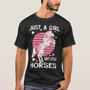Pferd für Landwirt Pferde Farm T-Shirt