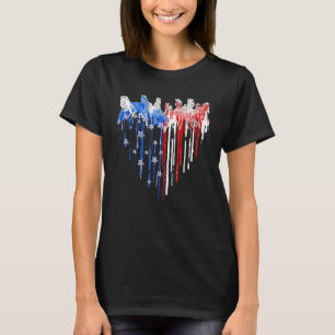 Pferd für Mädchen und Frauen, die Liebe Pferde T-Shirt