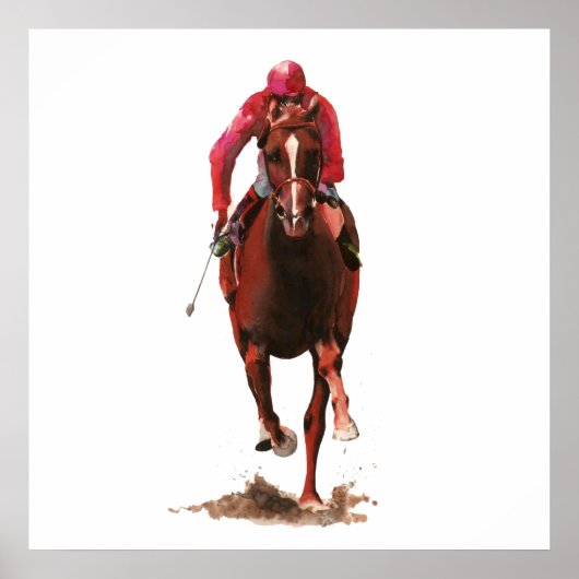 Pferd für Wände Poster (Vorne)