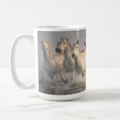 Pferd Galopp im Mittelmeer Kaffeetasse (Links)