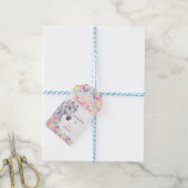 Pferd Geburtstagsbegüterungstags Geschenkanhänger (Mit Garn)