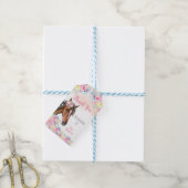 Pferd Geburtstagsbegüterungstags Geschenkanhänger (Mit Garn)