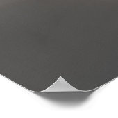 Pferd gegen Wolken Poster (Ecke)