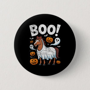 Pferd-Geist-Kostüm Lustiges Reitpferd Geschenk  Button