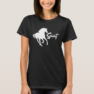 Pferd Geist Tier für Reiten Fühle dich frei Idee 1 T-Shirt