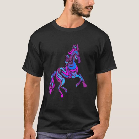 Pferd Geist Tier T-Shirt (Vorderseite)