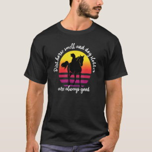 Pferd Geruch Und Hund Scheune Landwirt Besitzer Ti T-Shirt