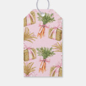 Pferd Geschenkanhänger – Rosa Rosa Personalisiert (Rückseite)