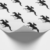 Pferd Geschenkpapier (Ecke)