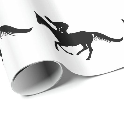 Pferd Geschenkpapier (Rolleneckpunkt)