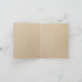 Pferd gestempelte Karte (Innenseite)