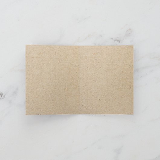 Pferd gestempelte Karte (Innenseite)