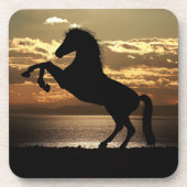 Pferd Getränkeuntersetzer (Vorderseite)