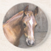 Pferd Getränkeuntersetzer (Vorne)