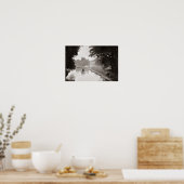 Pferd gezeichnet engboat Watford Vereinigtes König Poster (Küche)