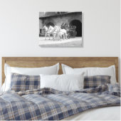 Pferd Gezeichnet Feuerwehrschiff, 1922 Leinwanddruck (Insitu (Schlafzimmer))