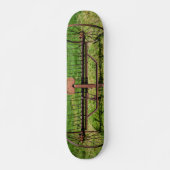 Pferd Gezeichnet Hay Rake Skateboard (Vorne)
