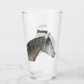 Pferd Glas (Rückseite)