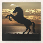 Pferd Glasuntersetzer (Vorderseite)