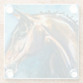 Pferd Glasuntersetzer (Rückseite)