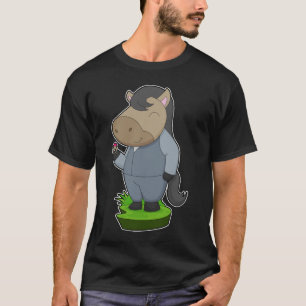 Pferd Groom Hochzeitsring Hochzeit T-Shirt