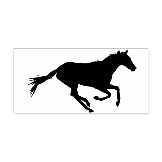 Pferd Gummistempel (Prägung)