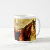 Pferd - Hallo Kaffeetasse (VorderseiteRechts)