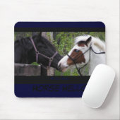 Pferd hallo Mousepad (Mit Mouse)