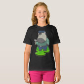 Pferd Handwerker Hammer T-Shirt (Vorne ganz)