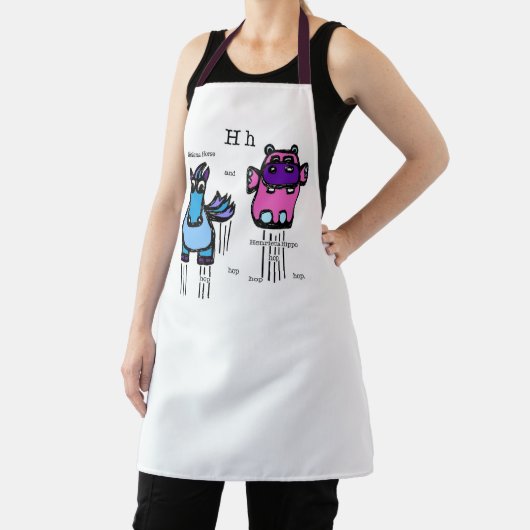 Pferd & Hippo Schürze (InSitu)