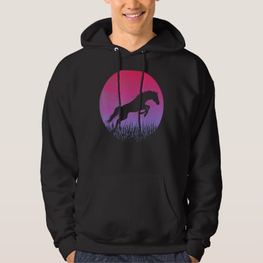 Pferd Hoodie (Vorderseite)