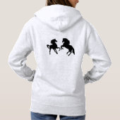 Pferd Hoodie (Rückseite)