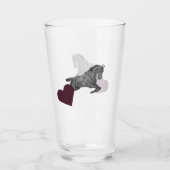 Pferd – Horse Glas (Vorderseite)