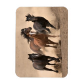 Pferd im Herbst II Magnet (Vertikal)