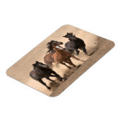 Pferd im Herbst II Magnet (Linke Seite)