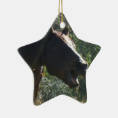 Pferd im Herbst Keramikornament (Rechts)